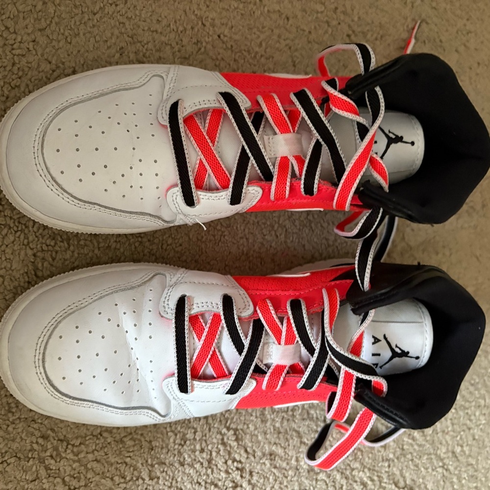 Jordan Kids Sneakers - White and Red
